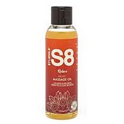 Массажное масло S8 Massage Oil Relax с ароматом зеленого чая и сирени - 125 мл. фотография