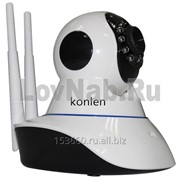 Цветная IP видеокамера купольная с Wi-Fi поворотная PTZ камера Konlen KL-IP500S фото