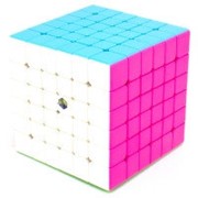 Кубик Рубика YuXin 6x6 RedUnicorn Color Pink фото