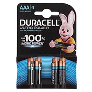 Батарейка DURACELL Ultra Power AAA LR03-4BL, 4 шт.