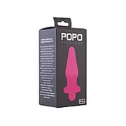 Водонепроницаемая вибровтулка розового цвета POPO Pleasure - 13,6 см. фотография