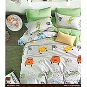 Комплект подросткового постельного белья Karna DELUX RULE хлопковый сатин 1,5 спальный