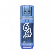 Флэшка Smartbuy USB 2.0 Flash Drive 64GB Glossy series Blue (SB64GBGS-B) фото