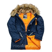 Куртка "Аляска" NORD DENALI Mk. 2.0 COMPASS Blue/ Orange