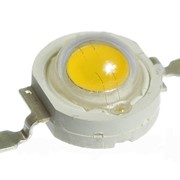 Светодиод сверхяркий 1Вт LED 1W Warm white 95 Lm