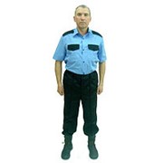 Рубашка охранника № 20 короткий рукав. Размер 46 фотография