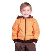 Ветровка для мальчика оранжевая фотография
