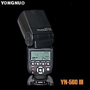 Вспышка Yongnuo yn-560III c встроеным синхронизатором + Гарантия 1 год от магазина 1101