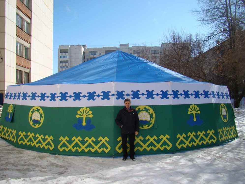 Юрта быстросборная