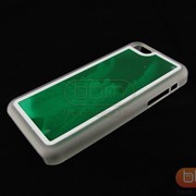 Накладка iPhone 5C (Жидкость) зеленый 72007c фотография