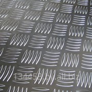 Рифленый алюминиевый лист 5754 (АМГ3) фото