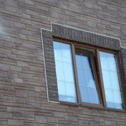 Сайдинг цокольный, фасадная плитка “ Златолит “ фотография