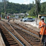 Услуги по ремонту и техническому обслуживанию железнодорожных путей фото