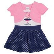 Одежда для девочек 2014 New Nova Kids Summer Peppa Pig Baby Girls Dress Cotton Tutu Party Character Novelty Pink Dresses Baby Clothing H4371, код 1721461881 фото