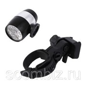 Мини-фонарь для велосипеда Mini Safety Light Dachelun 6 LED, чёрный фото