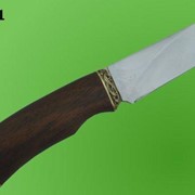 Ножи авторские. Модель 121. Нож булатный охотничий разделочный. фото