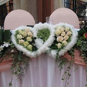 Оформление свадьбы цветами фото
