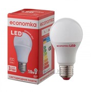 Светодиодная лампа Economka А60 LED 10W Е27 с СС-драйвером , 4200К