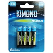 Батарейки солевые KIMONO R06, R03, R14, R20