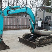 Мини экскаватор KOBELCO SK30UR-2 объем ковша 0,11 куб м глубина копания 2.81 наработка 2 552