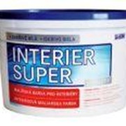 Малярная краска INTERIER SUPER (белая) фотография