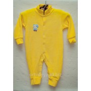 Одежда для новорожденных Комбинезоны детские Комбинезон «Кроха» Велюровый фото