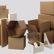 Коробки из бурого гофро-картона (3-х, 5-ти слойного) по размерам заказчика фото