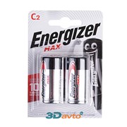 Батарейка C ENERGIZER LR14 Max Alkaline комплект 2шт фотография
