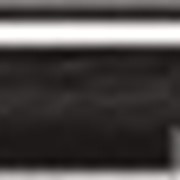 Настенный бордюр Glass black 448x10 / 8mm фото