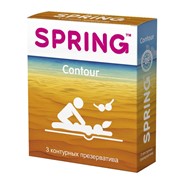 Контурные презервативы spring contour - 3 шт. SPRING Spring contour №3 фото