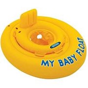 Круг для плавания INTEX 56585 "MY BABY FLOAT" 70 см (от 6-12 месяцев)