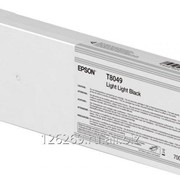 Картридж Epson Light Black UltraChrome HDX/HD 700мл серый фотография