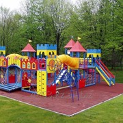 Беседки и детские площадки фото