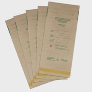 Крафт-пакеты бумажные самоклеющиеся (коричневые) ПБСП-СтериМаг. 115х245 фото