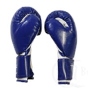 Перчатки боксерские 12 унц. (1130) цв. синий фото