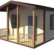 Мобильные деревянные дома (размер: 4х4,5 м (18 м2)) фотография