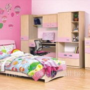 Детская мебель Терри розовая СМ фото