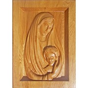 Икона “Богородица с Иисусом дитятем“ фото