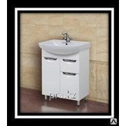 Комплект мебели для ванных комнат Церсания-60 в белом цвете фотография