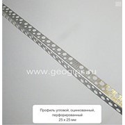 Профиль угловой оцинкованный перфорированный, 25х25 фото