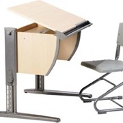 Комплект растущей мебели ДЭМИ: парта 75 см + стул (СУТ 12-00) фотография