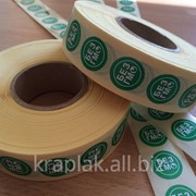 Этикетка самоклейкая “Без ГМО“. фото