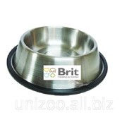 Миска для собак сталь нержавеющая Tm Brit 15,5 см 525 мл фото