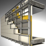 Обустройство навесных вентилируемых фасадов фото