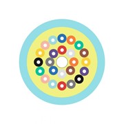 Кабель витая пара оптоволоконный универсальный OM3 50/125 8 волокон LSZH аква 2375171 Eurolan фото