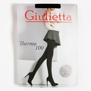 Колготки женские Giulietta THERMO 100 den, цвет чёрный (nero), размер 3 фотография