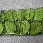 Листья зеленые 6 см/144 шт 7396