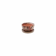 Кашпо керамическое с поддоном, d14,3х6 см, Ангоб Артикул GKL-002-06