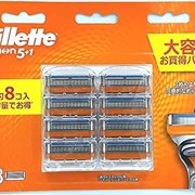Gillette Fusion 5+1 Сменные лезвия к бритвенному станку, 8 шт