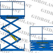 Подъемник гидравлический трехножничный Gidrolast 3X2200.1200.2000.3800